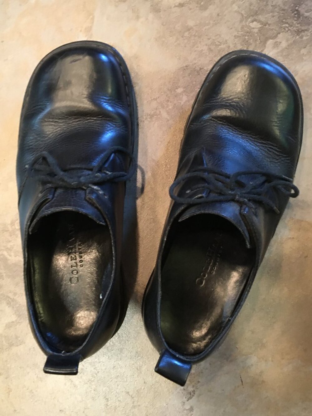 Cole Haan Mens shoes black leather
